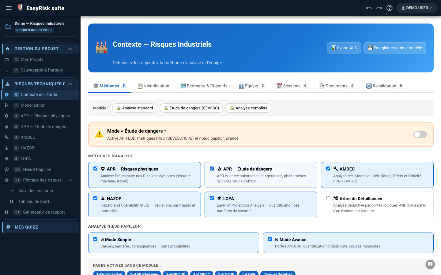 Page Contexte RI