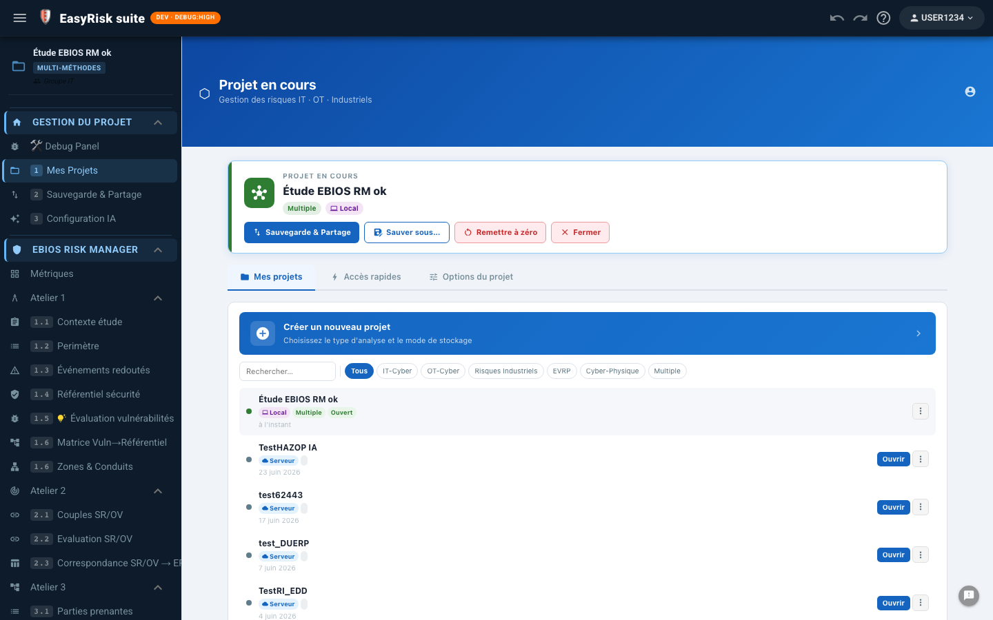 Page Configuration IA — vide
